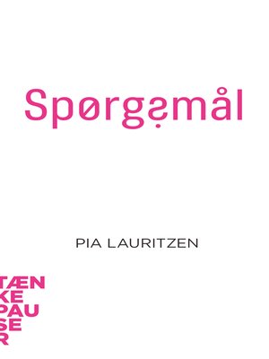 cover image of Sporgsmal